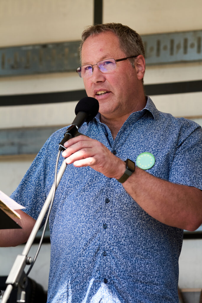 Moderator Ingo Harnischmacher